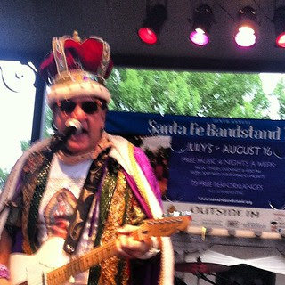 Joe King Carrasco in Santa Fe