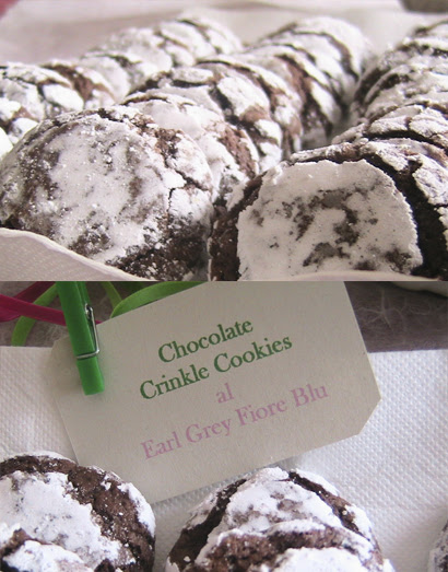 Cookies con Earl Grey Fiore Blu