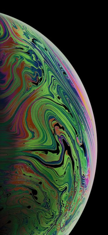 Download the 3 iPhone XS Max Wallpapers of Bubbles  OSXDaily