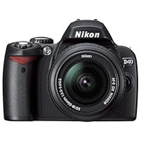 Nikon D40 6.1MP Digital SLR Camera Kit with 18-135mm f/3.5-5.6G ED-IF AF-S DX Zoom-Nikkor Lens