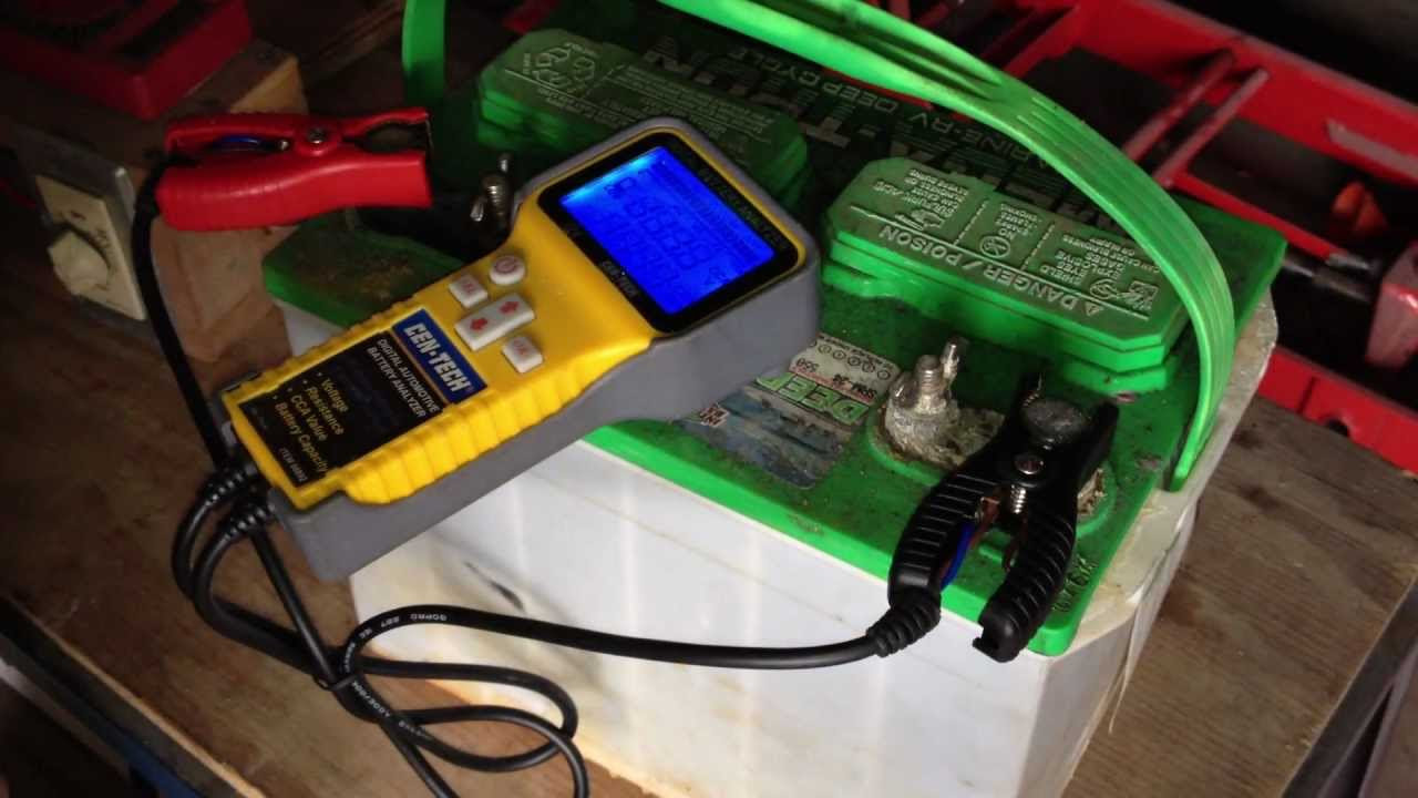 Lead Acid Battery Desulfation Using Epsom Salt -Attempting 