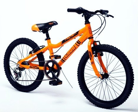 Best Reviews Cuda Mayhem Lightweight Alloy Orange Boys 20" Bike with 6 Gears