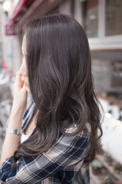 濃いめのヘアカラー グレージュ 亀有の美容室cherishブログ Salon Blog