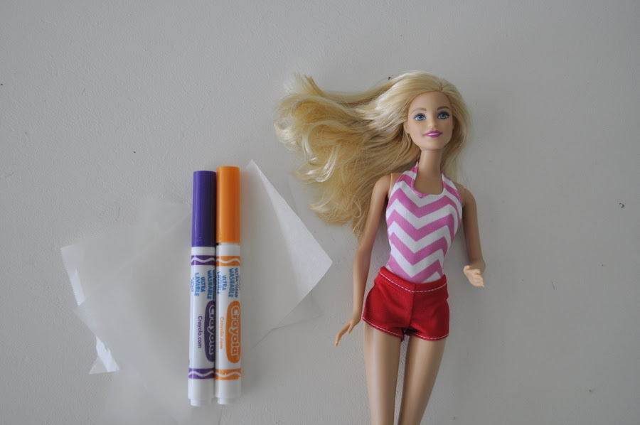 DIY Wash-Out Barbie Hair Dye - Be A Fun Mum