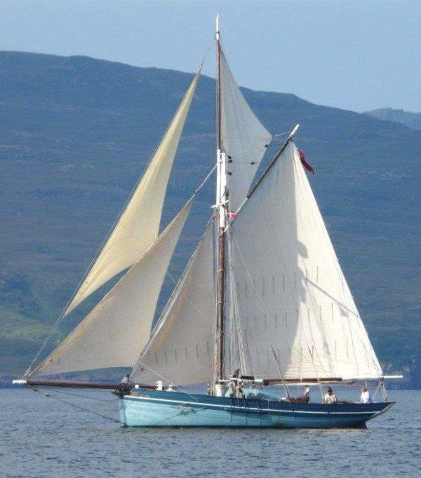 For Sale Luke Powell Isles of scilly Pilot Cutter sailing 