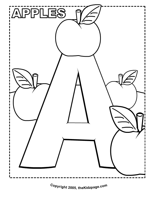 a z alphabet coloring pages download and print for free