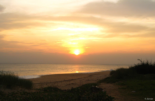 One December evening