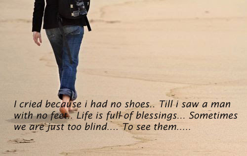 Motivational Quote on Challenge: I was crying of having no ...