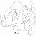 Pokemon Mega Charizard Y Coloring Pages