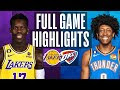 LAKERS at THUNDER | FULL GAME HIGHLIGHTS | March 1, 2023