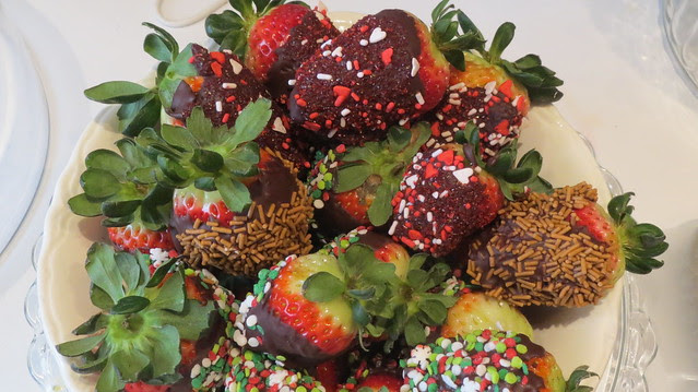 homemade chocolate strawberries
