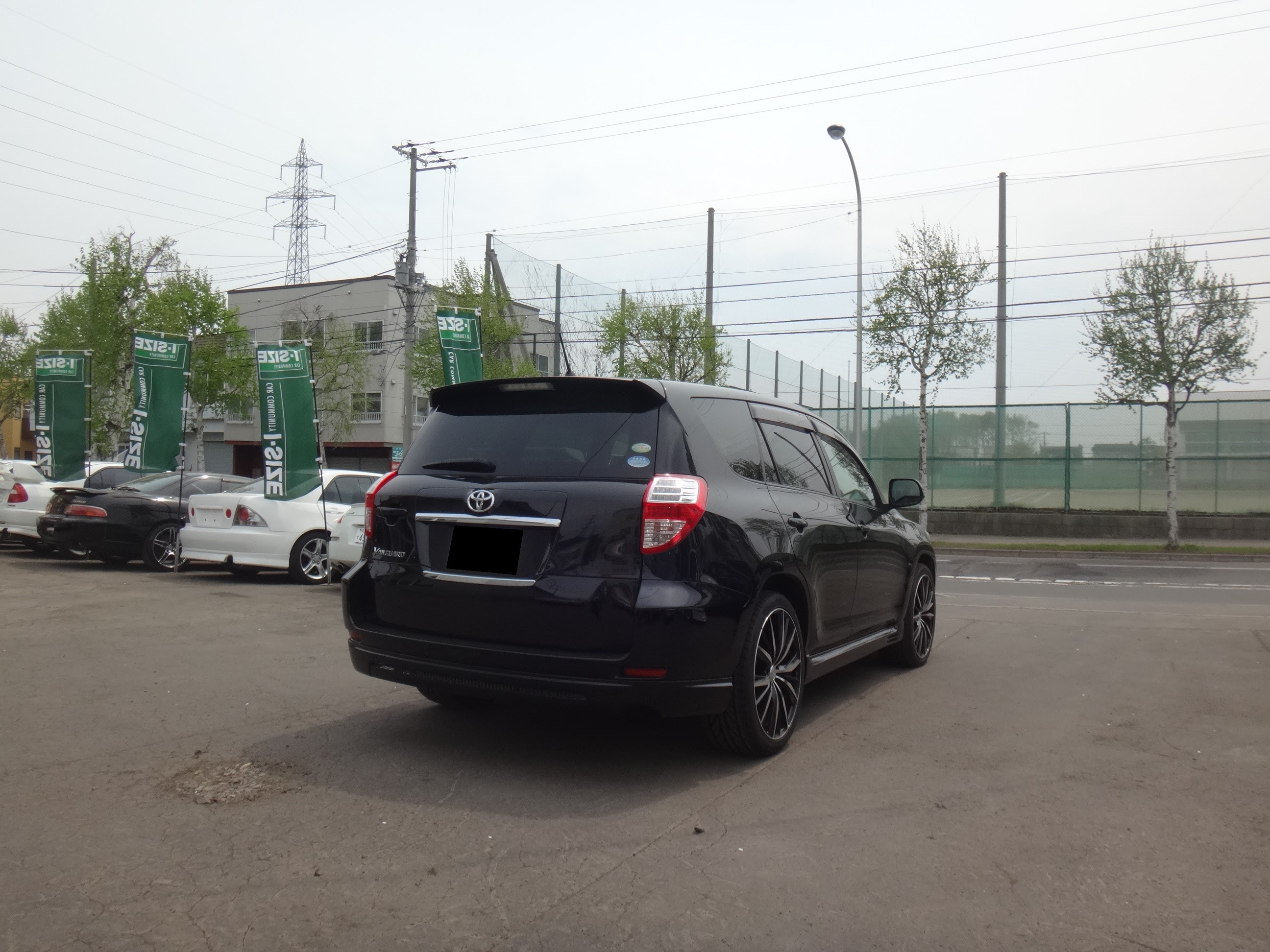 トヨタ クルーガー エアロ 車高調お買い上げ頂きました 中古車 スポーツカーのイサイズ