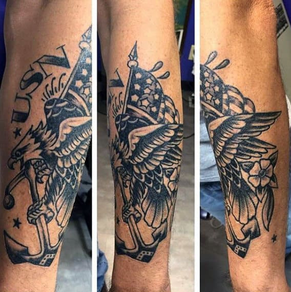 Navy Ship Tattoo Designs : 70 Navy Tattoos For Men - USN Ink Design Ideas / 21 traditional sailor tattoo design ideas and their meanings.