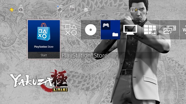 Yakuza Kiwami Pre-order Theme