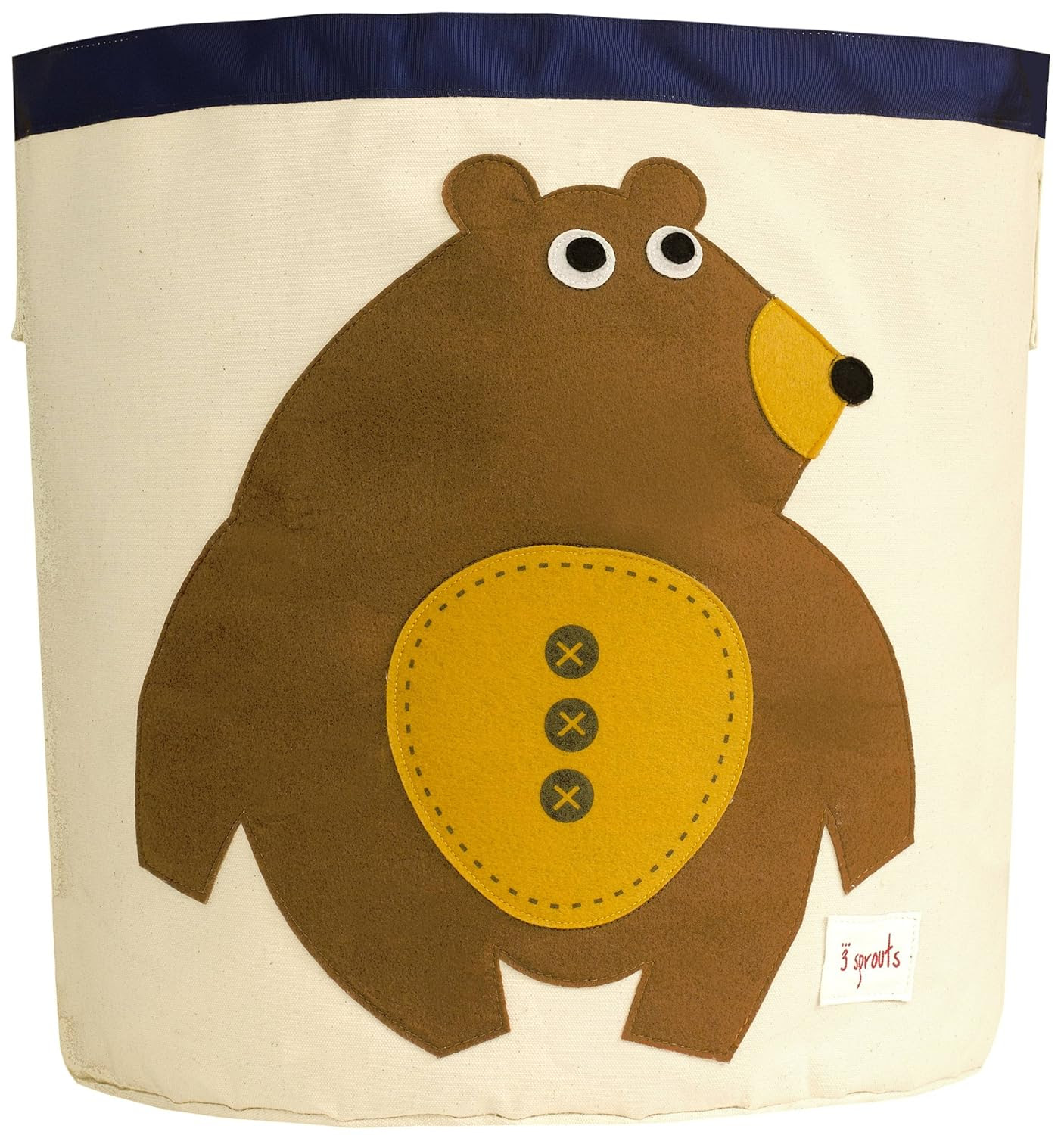 3 Sprouts Storage Bin Bear