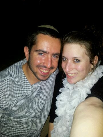 The happy couple