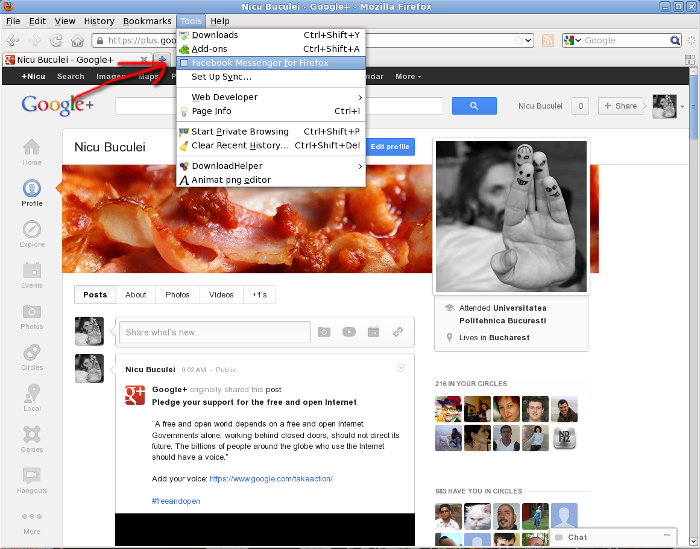 firefox facebook