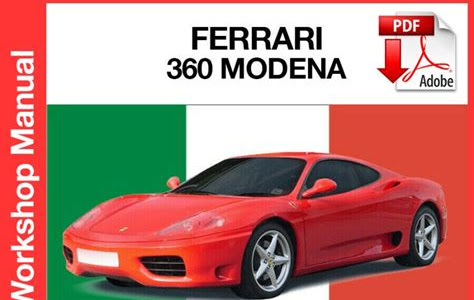 Read ferrari 360 modena workshop manual [PDF DOWNLOAD] PDF