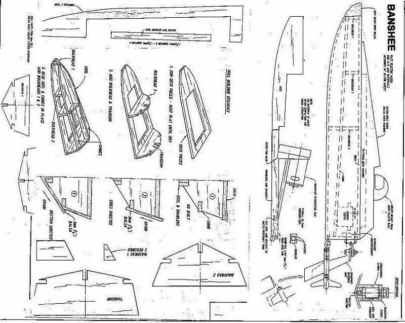 RC Boat Plans
