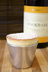 Marsala Souffle in a dariole mould