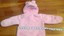 039-Carter-039-s-039-BABY-GIRL-039-s-1-piece-PINK-FLEECE-HOODED-OUTWEAR-size-6-months