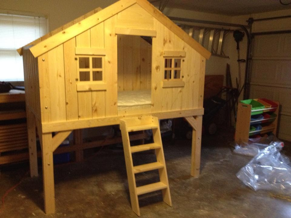 Ana White CLubhouse/Treehouse Bed - DIY Projects