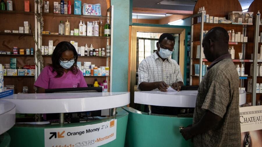 Une pharmacie de Ouagadougou, la capitale du Burkina Faso.