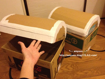 Amyuuu S Life ダンボールで宝箱 の鍵穴