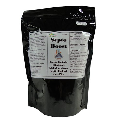 15x30g Hydra Septo Boost Pack Contain 12 Month Supply Individual Sachet Treatments for Septic Tanks Bacteria 