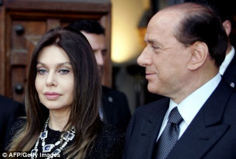 silvio berlusconi wife. Silvio Berlusconi#39;s wife
