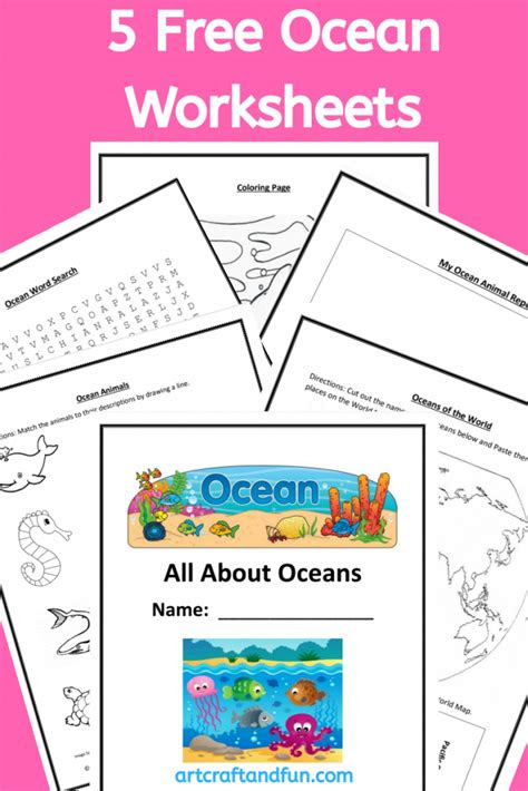 It covers the basic information about the solar system. grab 5 free printable ocean worksheets for your grade schooler today