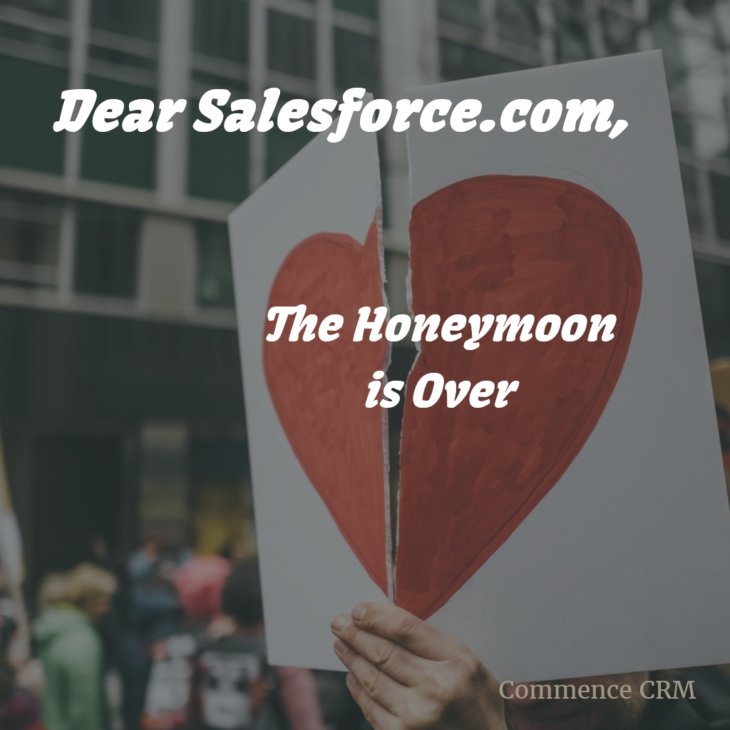 The Honeymoon is Over