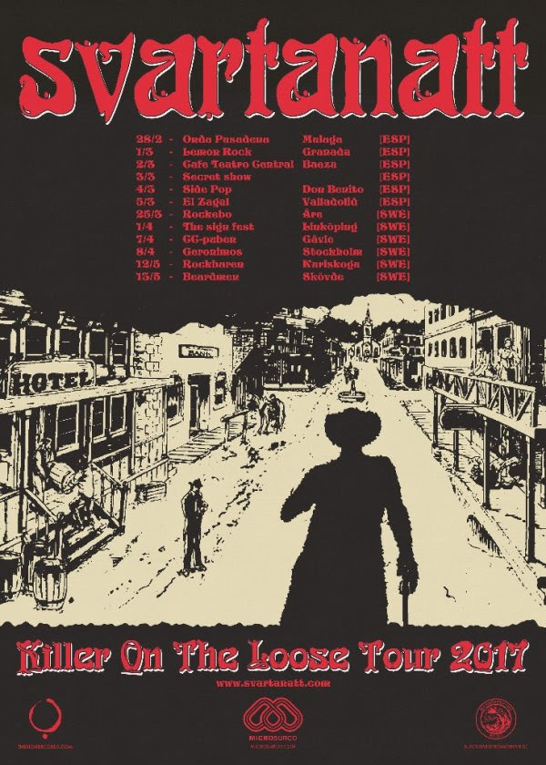 Svartanatt's Tour Poster