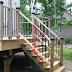 Railing Height Deck Stair Railing Code / Ontario Building Code Deck Rail Height : Place one each on decking surface beside each post and one near center of span.