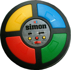 MB Simon electronic game, 1978