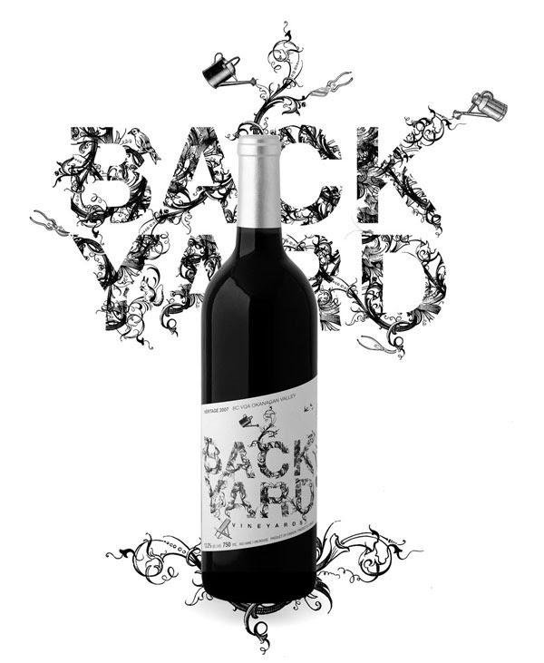 Backyard wine packaging
