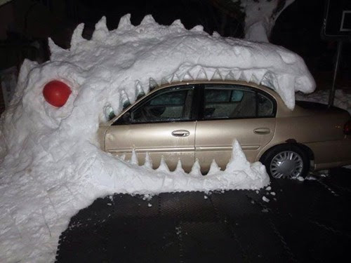 The People of Buffalo Are Having Fun With Their Snow to Keep From Going Crazy