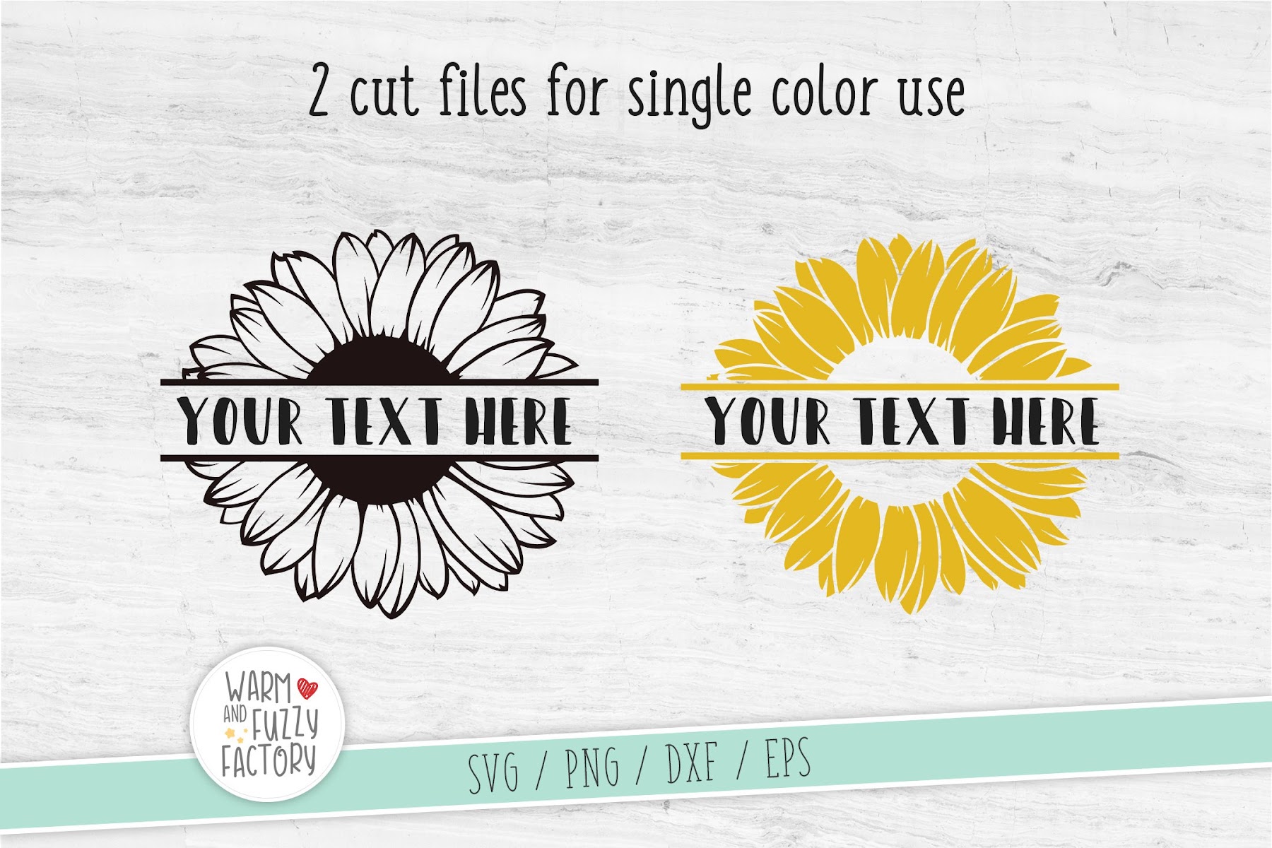 Download Free SVG Sunflower Svg Monogram 7144+ DXF Include for Cricut, Silhouette and Other Machine