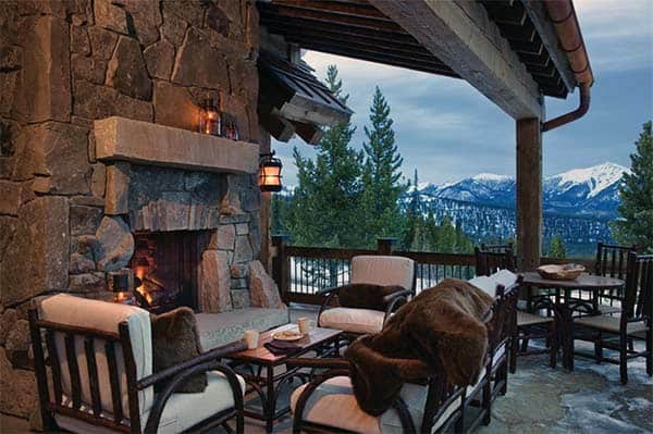 70 outdoor fireplace designs for men - cool fire pit ideas
