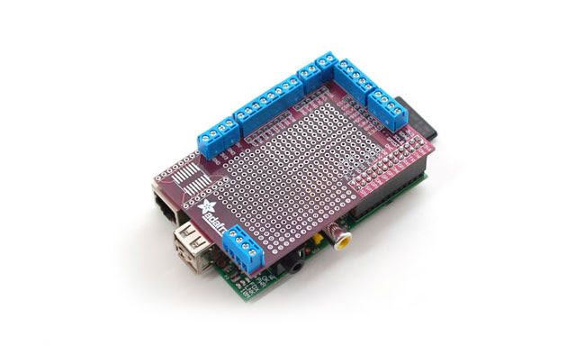 Raspberry Pi Prototyping Pi Plate
