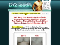 How To Lose Man Male Breasts