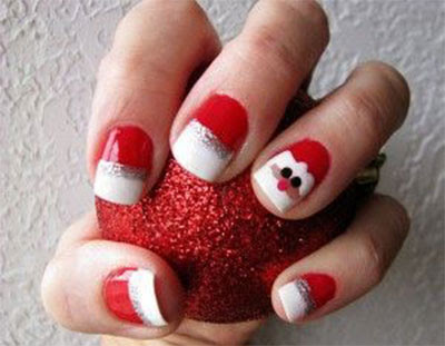 Easy Cute Christmas Nail Art Designs Ideas For Kids 2016 Xmas
