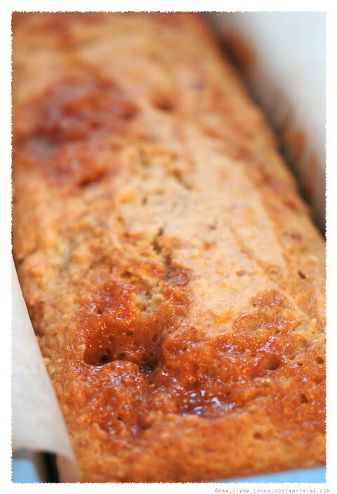 Banana, Hazelnut and Caramel Bread© by Haalo