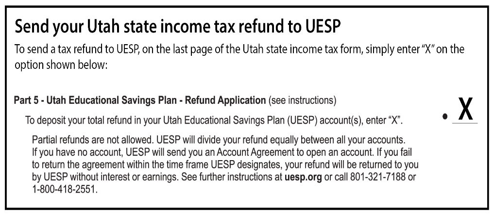 Consider Sending Your State Income Tax Refund Directly To Your Uesp Account