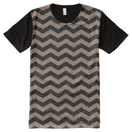 CHV3 BK-MRBL BR-PNCL All-Over-Print T-Shirt