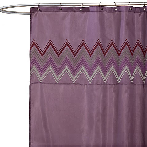 Plum Colored Shower Curtains Fabric Shower Curtains