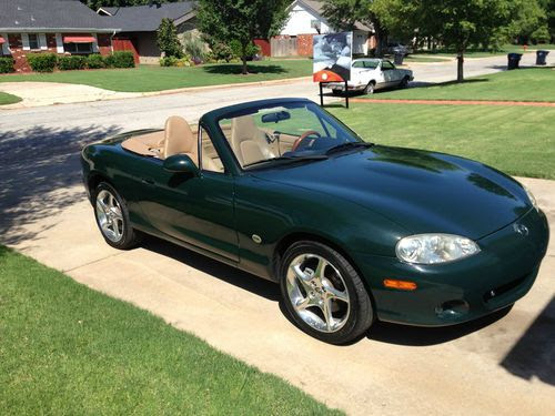 Find Used 2001 Mazda Miata Special Edition British Racing Green