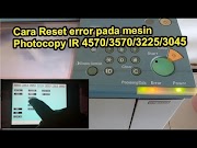 Berikut cara mengatasi error pada mesin fotocopy IR, paling populer!