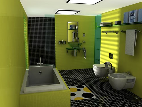 Artistic Luxury Bathroom
