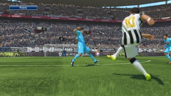 Tendangan Menyusur tanah PES 2015